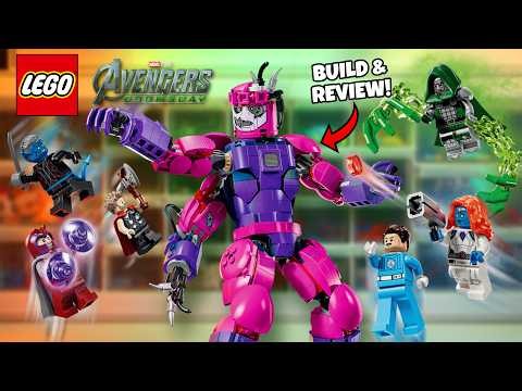 EARLY LEGO Avengers Doomsday EPIC SENTINEL BATTLE set BUILD & REVIEW! 💥🟩
