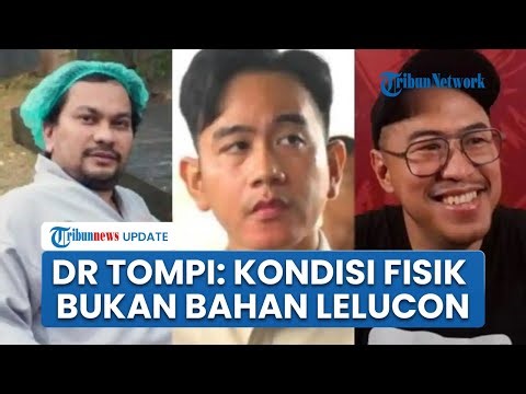 Dokter Tompi Kecam Roasting Pandji ke Gibran: Kritik Boleh tapi Kondisi Fisik Bukan Bahan Lelucon