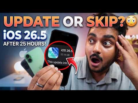 iOS 26.5 Review After 24 Hours 🔥 Battery, Heating & Performance Test