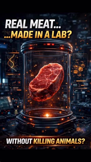 ZxySoch on Instagram: "Meat Without Killing Animals | Lab-Grown Meat Explained #labgrownmeat #artificialmeat #futureoffood #foodscience #sciencefacts"