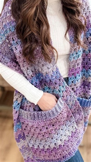 Say CGPS below and I will send you the links to our Chunky Granny Pocket Shawl Crochet Pattern! This pattern is very beginner friendly with a tutorial on YouTube💗 #crochet #staycozy #handmade #grannystitch #quickandeasy | MJ's Off the Hook Designs