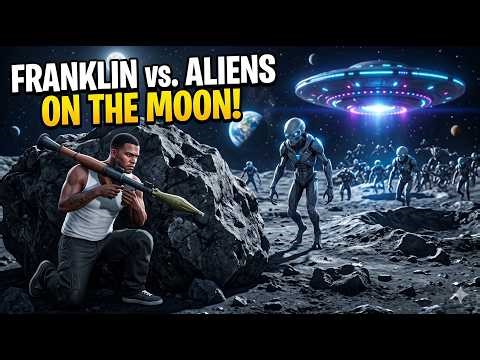 GTA 5: Never Go To The Moon At 3:00 AM! (ALIEN ATTACK)