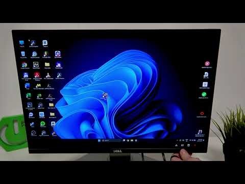 DELL U2415 – How to Change Monitor Input