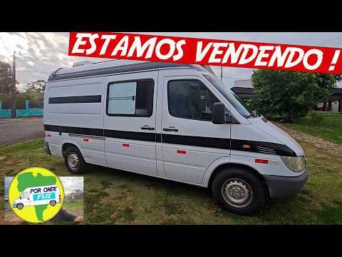 Vamos vender o motorhome agora! Está pronto !