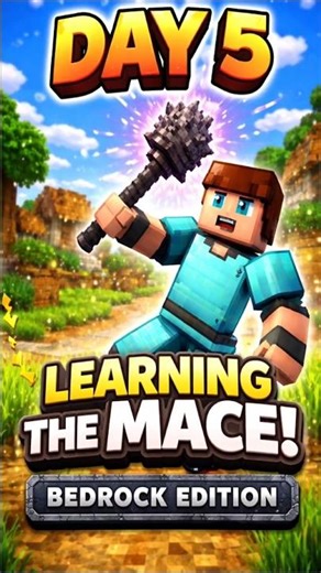 How to Learn Mace PvP in Minecraft (MCPE / Bedrock / Java) ⚔️🔥