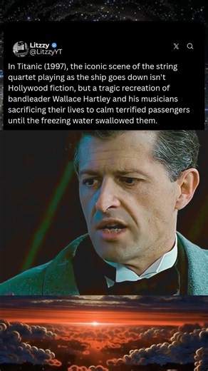 The Titanic's Real Tragic Heroes 🎻 #Titanic #MovieFacts #shorts