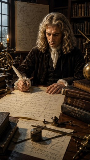 Isaac Newton's Greatest Achievement Wasn't Gravity? 🤯 | #Shorts #IsaacNewton