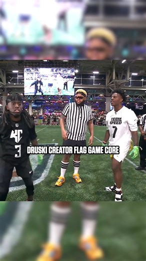 Can't wait to see what Druski has in store this year 😂 SB LX Flag Football Game -- Saturday 2/7 10pm ET on NFL YouTube http://yt.be/superbowlflag | NFL