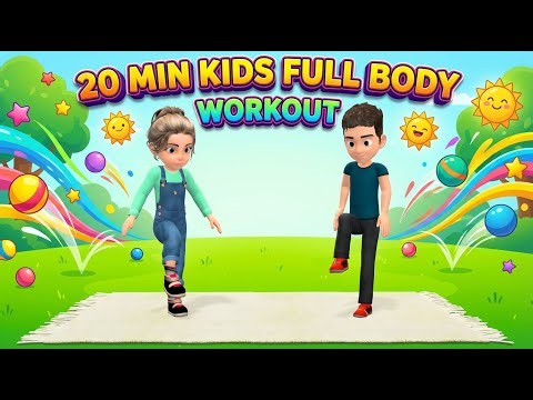 STRONG & HEALTHY MOVEMENT: 20 Min Kids Full Body Workout