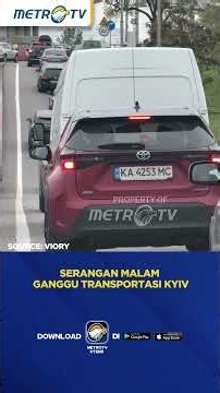 Jembatan Selatan Kyiv Ditutup Usai Serangan Rusia, Lalu Lintas Ibu Kota Ukraina Macet Parah #shorts
