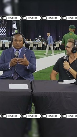 Coach Sitake gives us his thoughts on flopping 😂 #Big12FB