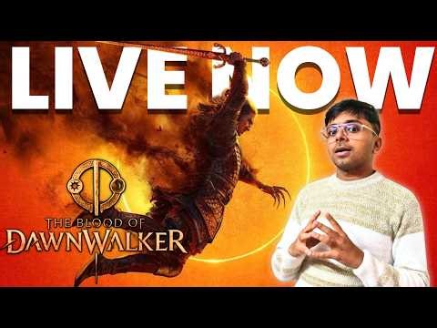 THE BLOOD OF DAWNWALKER LIVE! Getting Every Ending And Every Trophy..