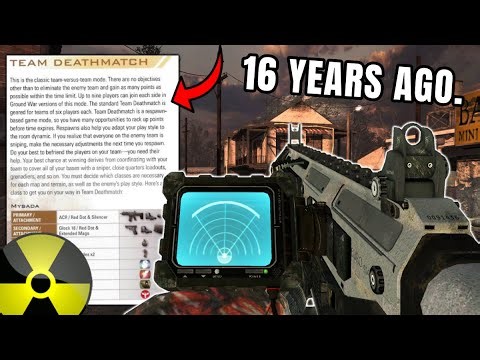 MW2 but i use the strategy guide from 16 years ago.. (nuke challenge)