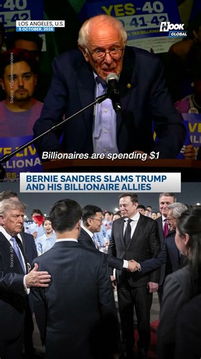 Sanders Blasts Billionaire Cash Backing Trump In High-Stakes Midterms