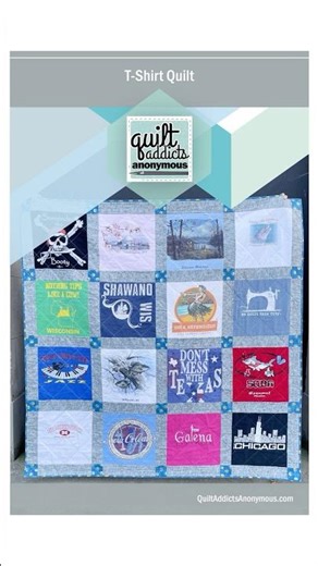 Learn to Make a T-Shirt Quilt! FREE Quilting Course ...