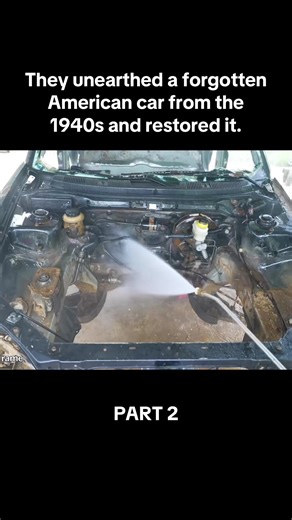 Part 2: They unearthed a forgotten American car from the 1940s and restored it. #amazing #restored #restoration #abandoned #foryou