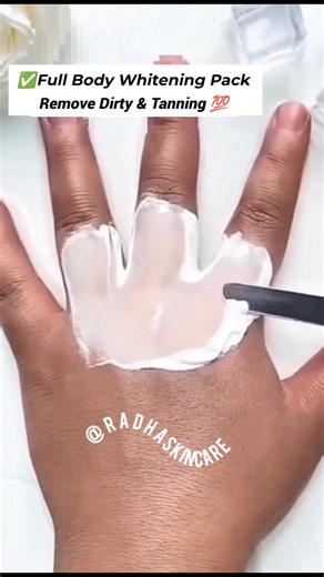 😱OMG Full Body Whitening Pack| Skin Whitening Tips💯 #shorts #ytshorts #skincare #viral