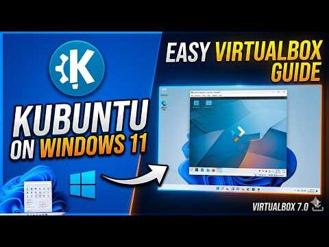 How to Install Kubuntu in VirtualBox on Windows 11 | Step-by-Step Linux Virtual Machine Guide