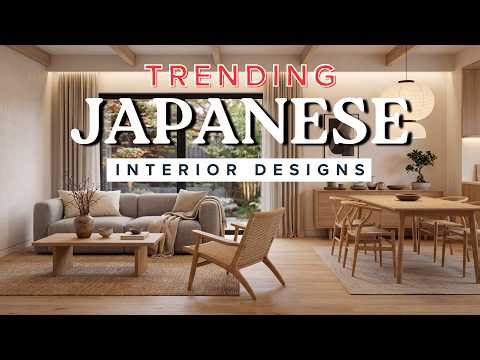 Modern Japanese Interior Design | Minimalist Zen Homes, Japandi Style & Calm Living 🏯✨