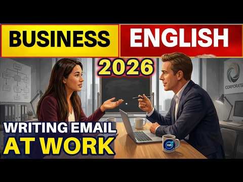 🔴OFFICE EMAIL 2026 : How to WRITING Email professional | English at Work