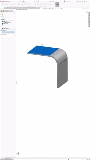 SOLIDWORKS Sheet Metal Tip That Prevents Fractured Bends 👀