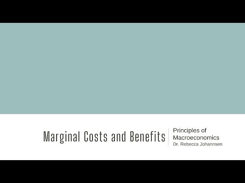 2 Marginal Costs and Benefits