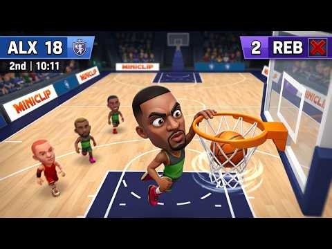 Mini Basketball - Gameplay Walkthrough Part 3 (iOS/Android) ‪@ALEXZAO‬