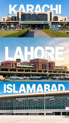 Pakistan's Top 3 International Airports You Should Know 🤯.