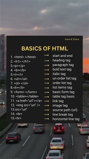 basic HTML TAG