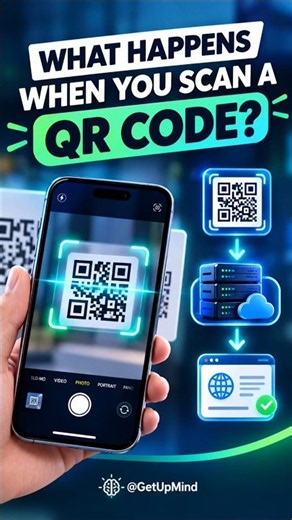 What REALLY Happens When You Scan a QR Code? 📱🤯 #Shorts