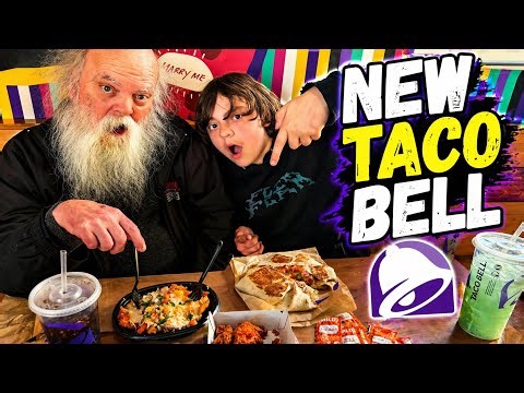 NEW Taco Bell Menu Review! 🔥 Crunchwrap, Nacho Fries & Nuggets… Worth It?!