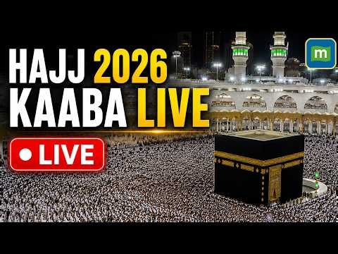 🔴Hajj 2026 Kaaba Live: Muslim Pilgrims Arrive in Arafat Near Mecca Ahead Hajj's Arafa Day | Mecca