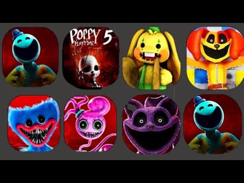 Poppy Playtime: Chapter 1, 2, 3, 4, 5, 6, 7 & 8 Mobile Full Gameplay Walkthrough & Ending !