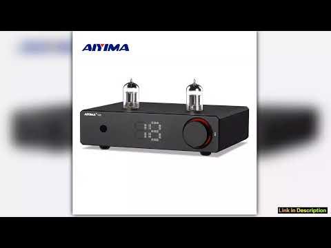 AIYIMA T20 Vacuum Tube Preamplifier Amplifier LME49720 OPA1612 HiFi Amplificador XLRRCA Balanced