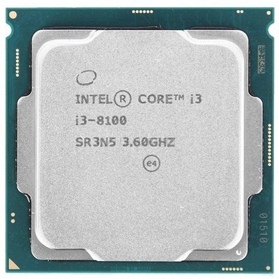 CPU Processor Intel Core I3 8100 3,60ghz Sr3n5 Lga1151 V2 LGA 11 Refurbished | eBay