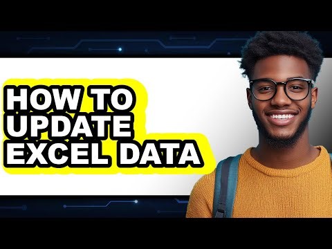 How to Update Excel Data (easy Method)