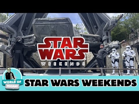 Walt Disney World Had A Convention INSIDE a Park? Star Wars Weekends | History and A Look Back!