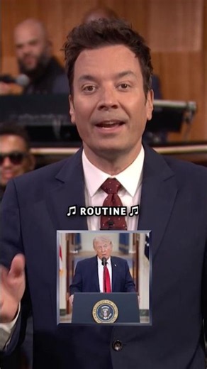 Jimmy recaps #Trump's jam-packed schedule last week. #FallonTonight