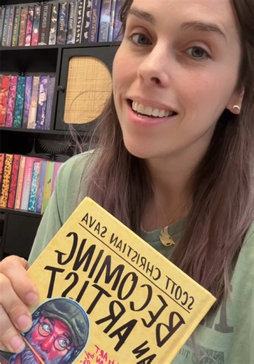 my friend @Scott Christian Sava is an incredible artist and an equally incredible kind soul …. and he wrote a book! i cannot wait to read it 🥹 (i just got it today) and pssst: @Books A Million still has signed copies available! 🤓 (thats where i got mine) here is a little copy/paste blurb about what you can find inside Becoming An Artist ~~~~~~~~~~ With the inviting nature of Bob Ross and the kindness and empathy of Mister Rogers, Scott Christian Sava has become the internet’s “art dad” to over