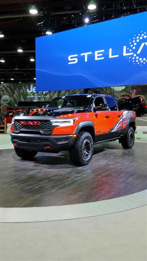 Meet the new apex of super‑truck performance: The 2027 Ram Trucks 1500 SRT® TRX — innovation at its evolutionary peak. 🦖 #DetroitAutoShow | Stellantis North America