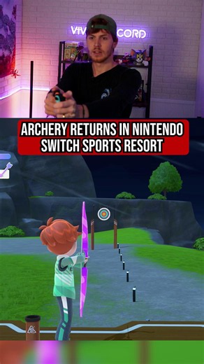 Archery is BACK in Nintendo Switch Sports Resort! #NintendoSwitchSportsResort #Gaming #NintendoSwitch2 #SwitchSports #Gamers