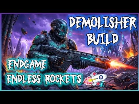 ENDLESS 🚀ROCKETS!🚀 Aliens Fire Team Elite Endgame Easy Mode Demolisher Build