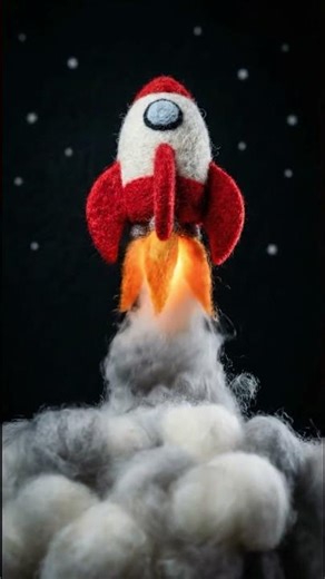 a Universe Out of Wool! 🧶🚀 Galactic Wool Stop Motion