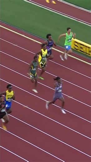 Tate Taylor cruises to 20.34 200m semifinal on the hunt for double gold #WorldAthleticsU20