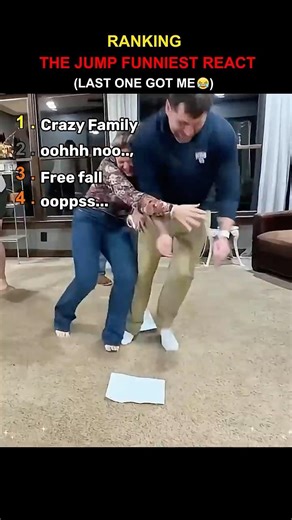 😵Ranking the Funniest Jump Reactions pt1😵 #shorts #viral #comedy