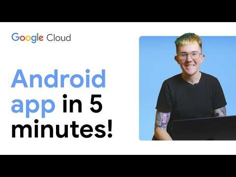 Build your first Android app in AI Studio in 5 minutes