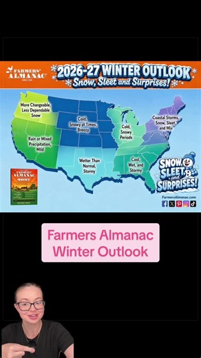 Farmers' Almanac Winter Outlook: What to Expect from an El Niño Winter