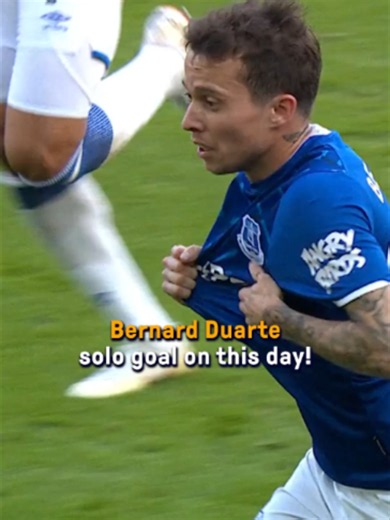 Brilliant solo goal from Bernard #onthisday in 2019! 🇧🇷💙 #Everton #premierleague