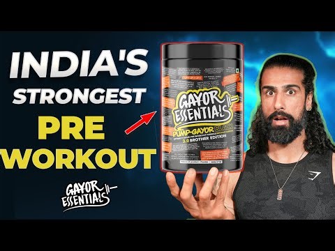 India’s Strongest Pre Workout : PRE GAYOR 3.0 | Honest Review