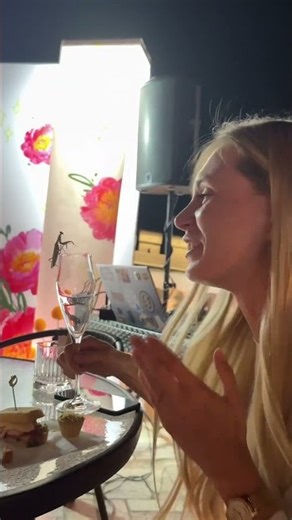 Praying Mantis Jumps on Woman's Nose While she Tries to Kiss it